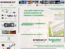 Tablet Screenshot of energesp.com.br